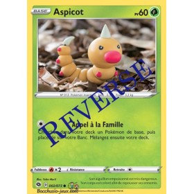 Carte Pokemon EB3.5 2/73 Aspicot Reverse