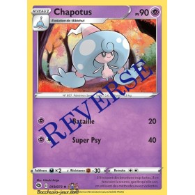 Carte Pokemon EB3.5 19/73 Chapotus Reverse