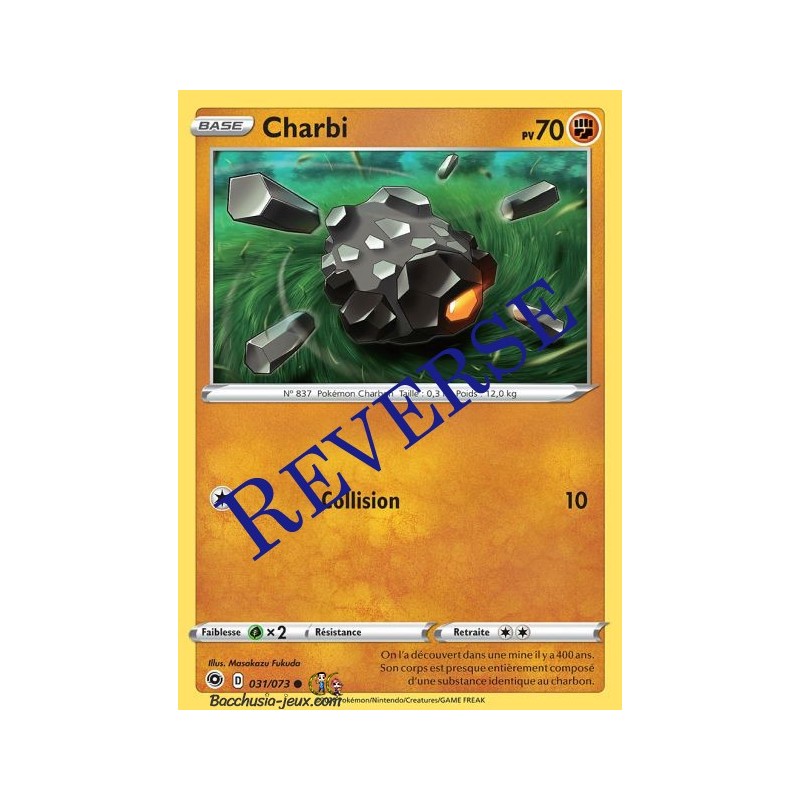 Carte Pokemon EB3.5 31/73 Charbi Reverse