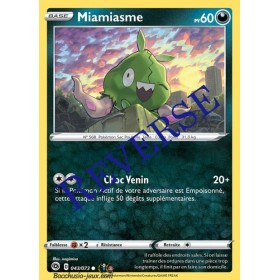 Carte Pokemon EB3.5 43/73 Miamiasme Reverse