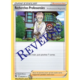 Carte Pokemon EB3.5 62/73 Recherches Professorales Holo Reverse