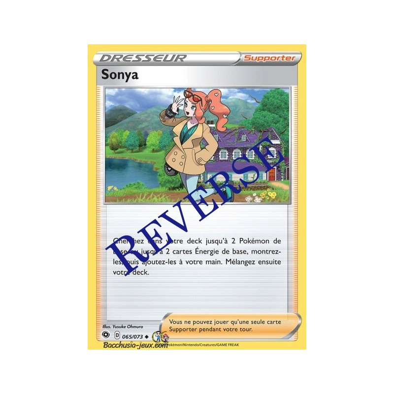 Carte Pokemon EB3.5 65/73 Sonya Reverse