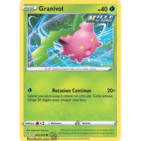 Carte Pokémon EB07 002/203 Granivol