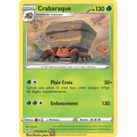 Carte Pokémon EB07 012/203 Crabaraque