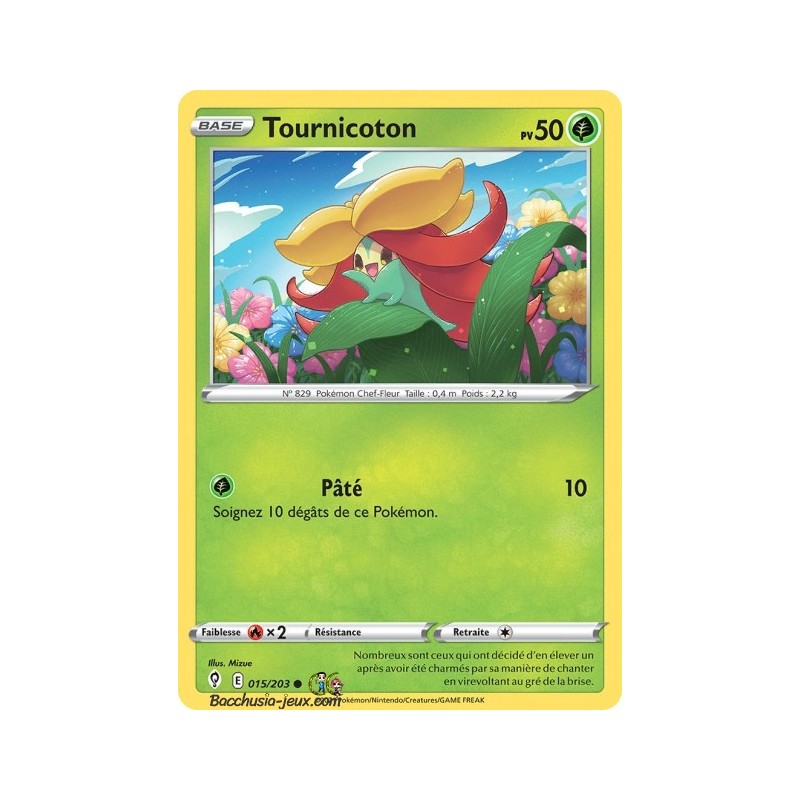 Carte Pokémon EB07 015/203 Tournicoton