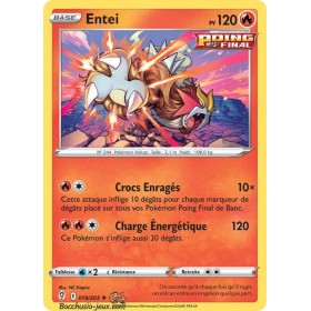 Carte Pokémon EB07 019/203 Entei Holo