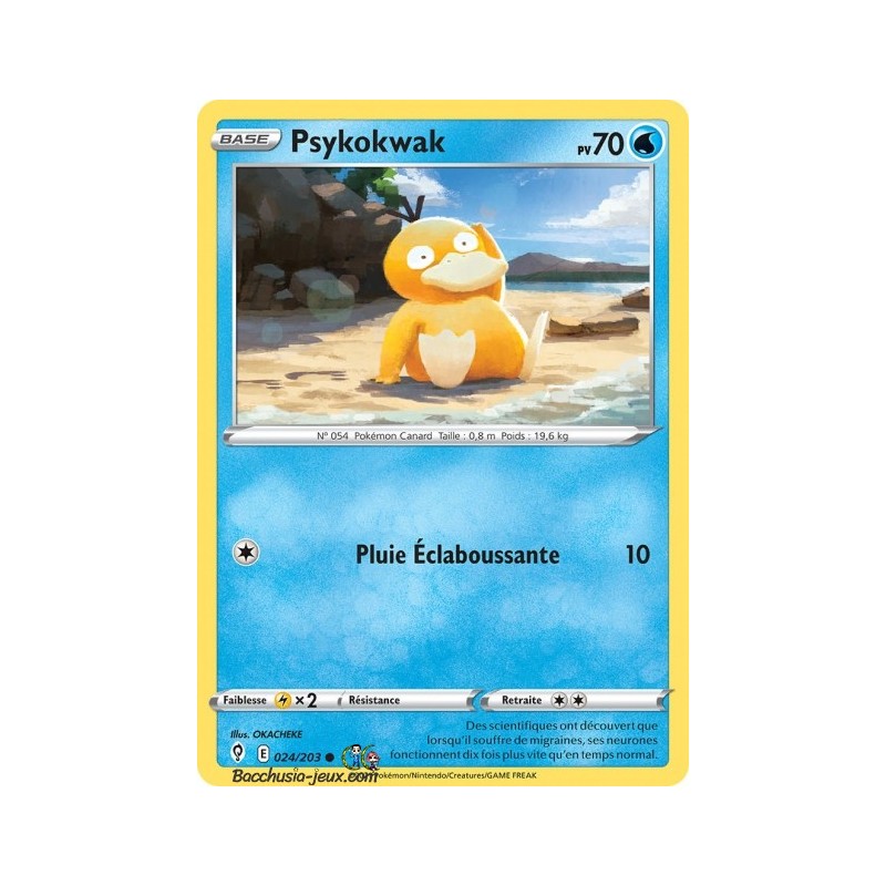 Carte Pokémon EB07 024/203 Psykokwak
