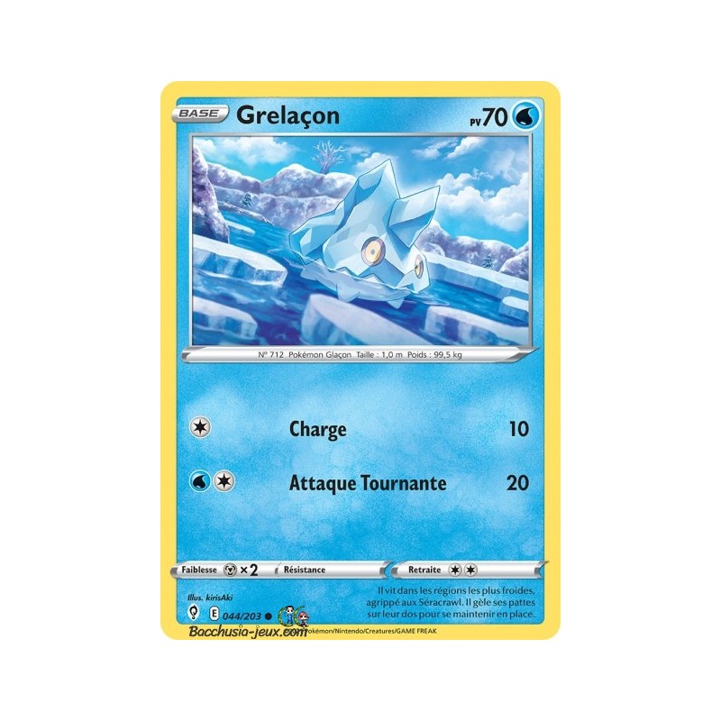 Carte Pokémon EB07 044/203 Grelaçon