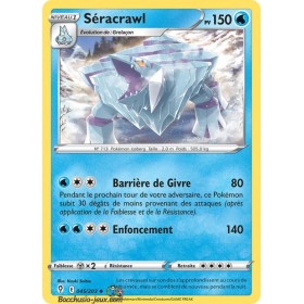 Carte Pokémon EB07 045/203 Séracrawl