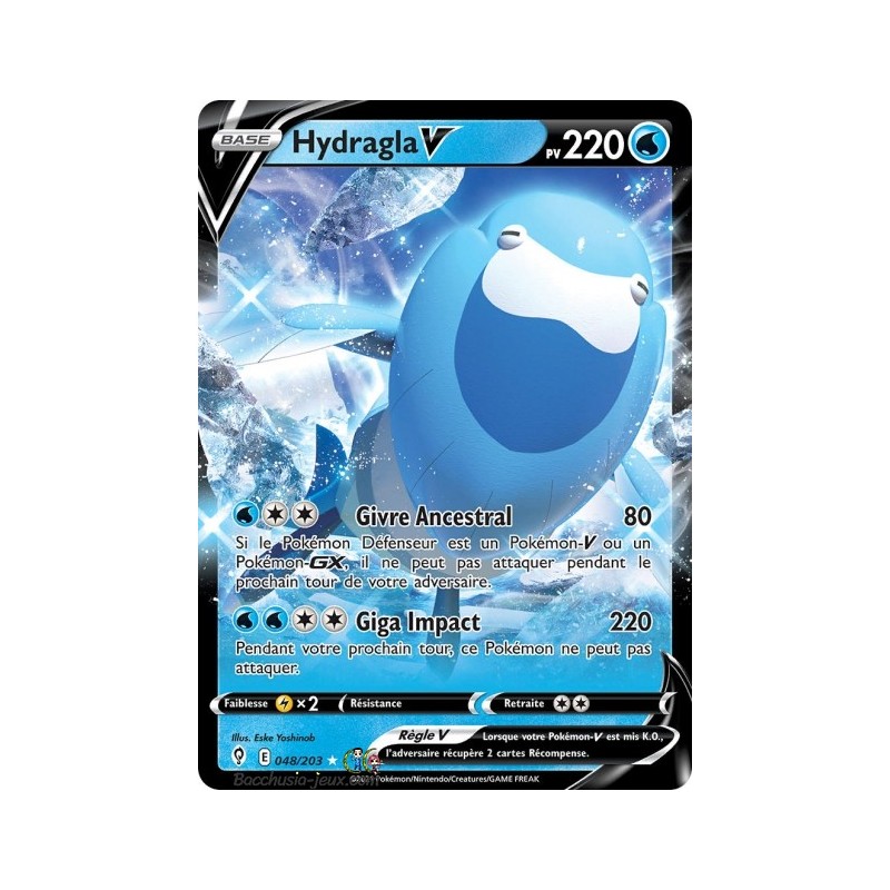 Carte Pokémon EB07 048/203Hydragla V