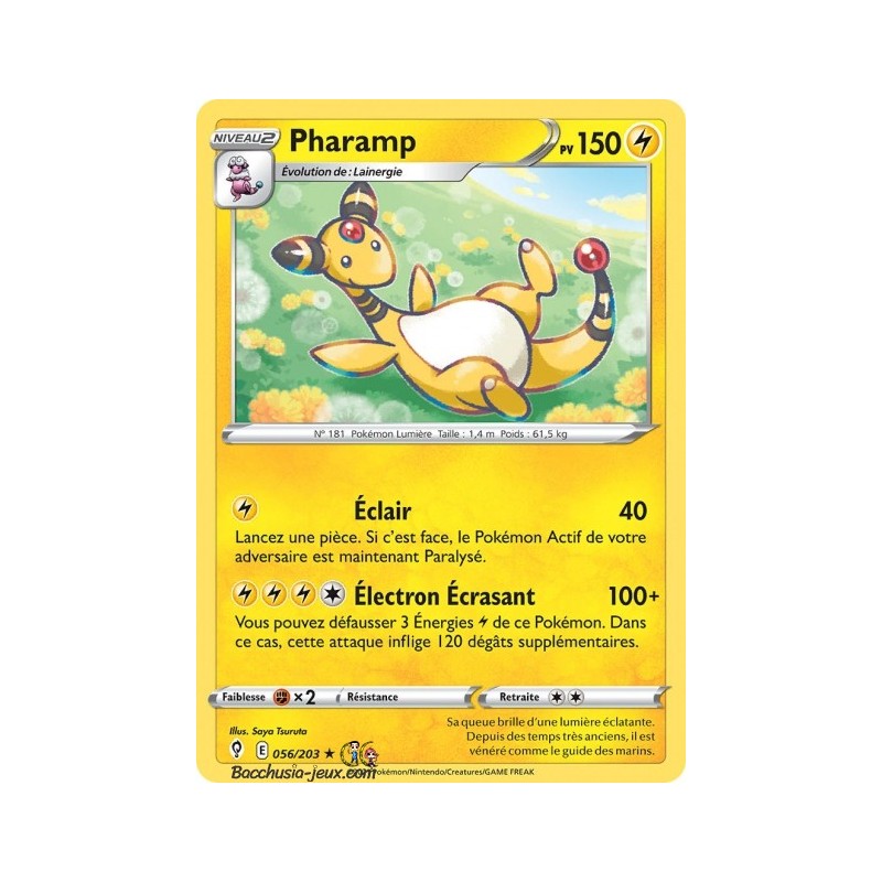 Carte Pokémon EB07 056/203 Pharamp