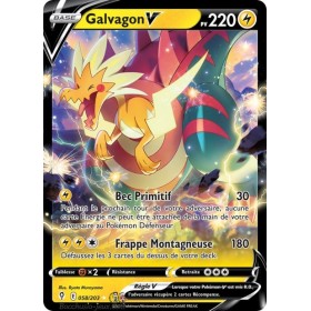 Carte Pokémon EB07 058/203 Galvagon V