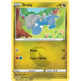 Carte Pokémon EB07 107/203 Draby