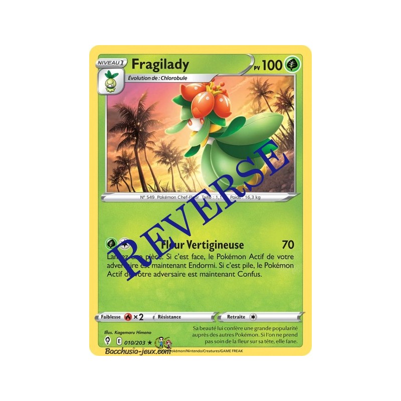Carte Pokémon EB07 010/203 Fragilady  Reverse