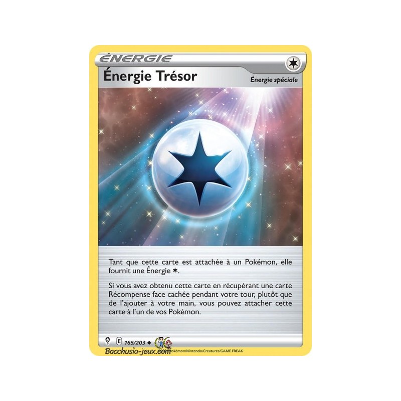 Carte Pokémon EB07 165/203 Energie Trésor