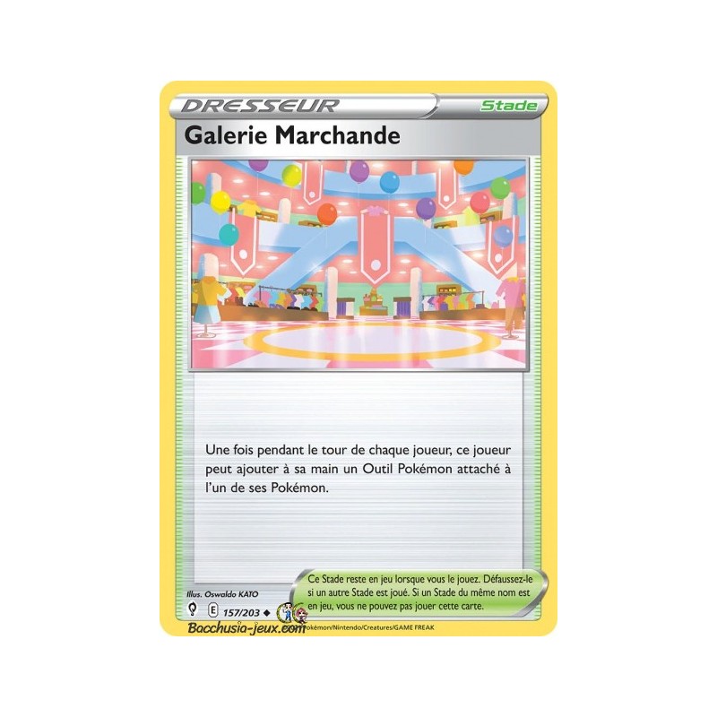 Carte Pokémon EB07 157/203 Galerie Marchande
