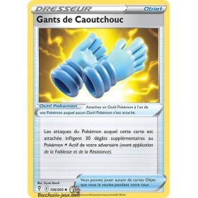 Carte Pokémon EB07 156/203 Gants de Caoutchouc