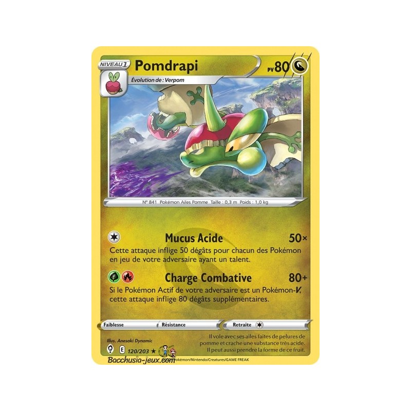 Carte Pokémon EB07 120/203 Pomdrapi