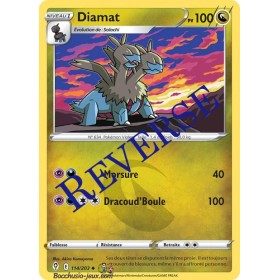 Carte Pokémon EB07 114/203 Diamat Reverse