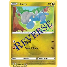 Carte Pokémon EB07 107/203 Draby Reverse
