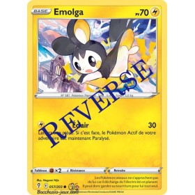 Carte Pokémon EB07 057/203 Emolga Reverse