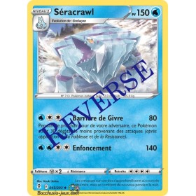Carte Pokémon EB07 045/203 Séracrawl Reverse
