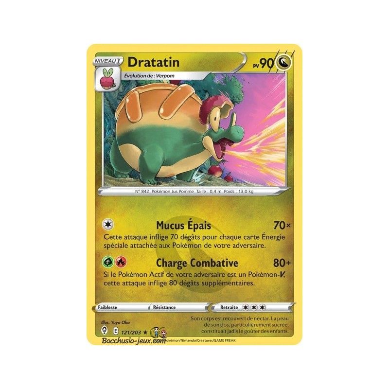 Carte Pokémon EB07 121/203 Dratatin