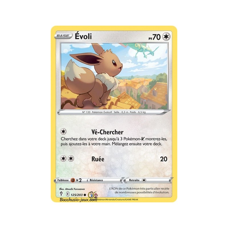 Carte Pokémon EB07 125/203 Evoli