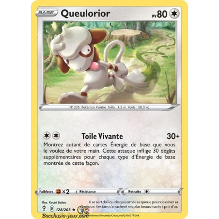 Carte Pokémon EB07 128/203 Queulorior