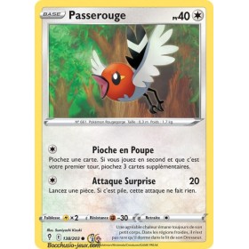 Carte Pokémon EB07 138/203 Passerouge