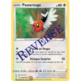 Carte Pokémon EB07 138/203 Passerouge Reverse