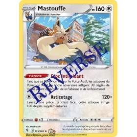 Carte Pokémon EB07 135/203 Mastouffe Reverse
