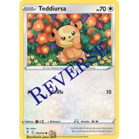 Carte Pokémon EB07 126/203 Teddiursa Reverse