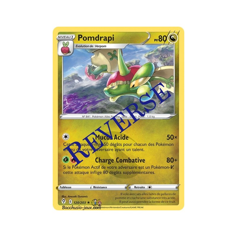 Carte Pokémon EB07 120/203 Pomdrapi Reverse
