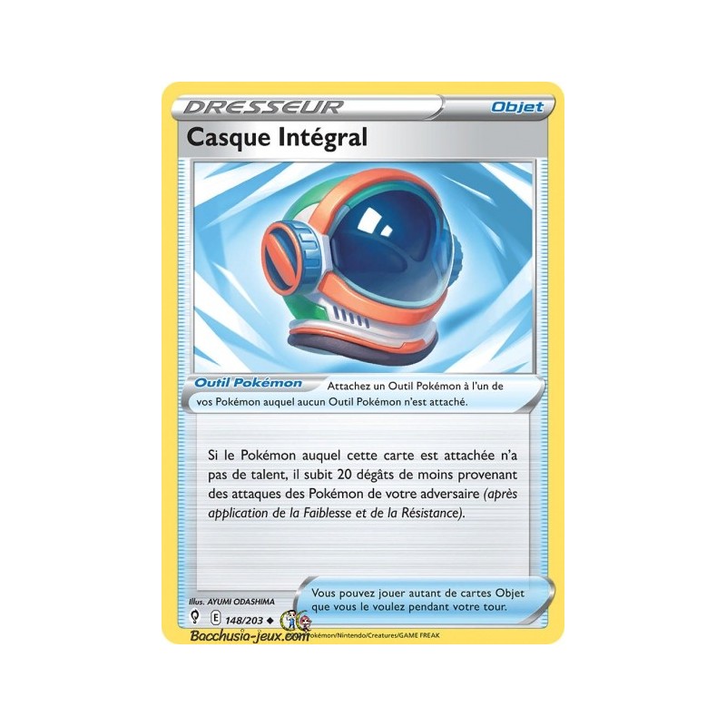 Carte Pokémon EB07 148/203 Casque Intégral