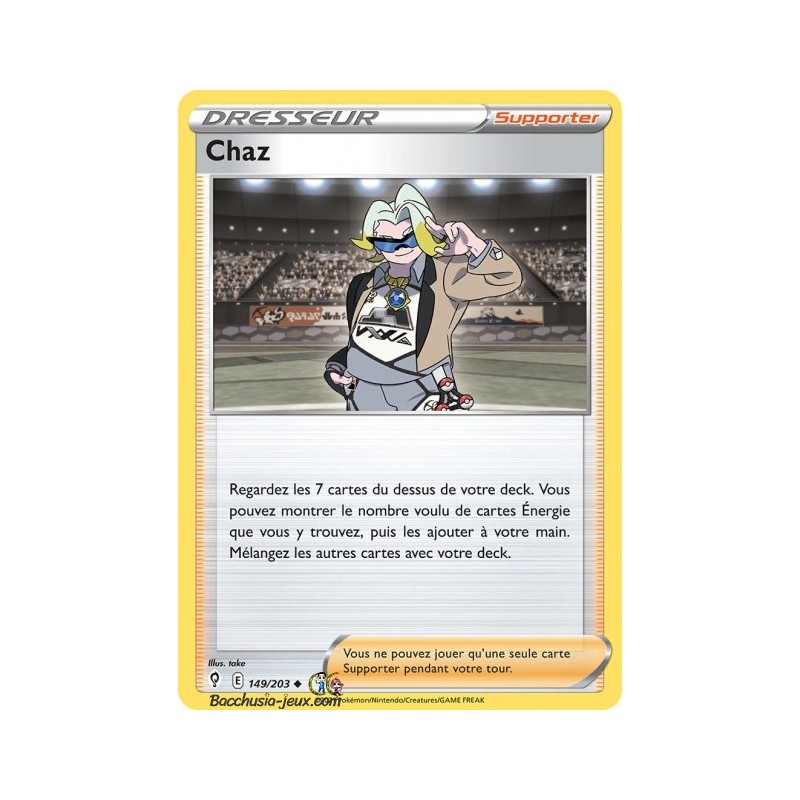 Carte Pokémon EB07 149/203 Chaz