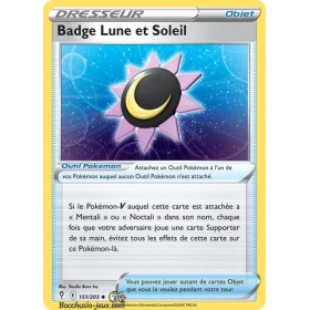 Carte Pokémon EB07 151/203 Badge Lune et Soleil