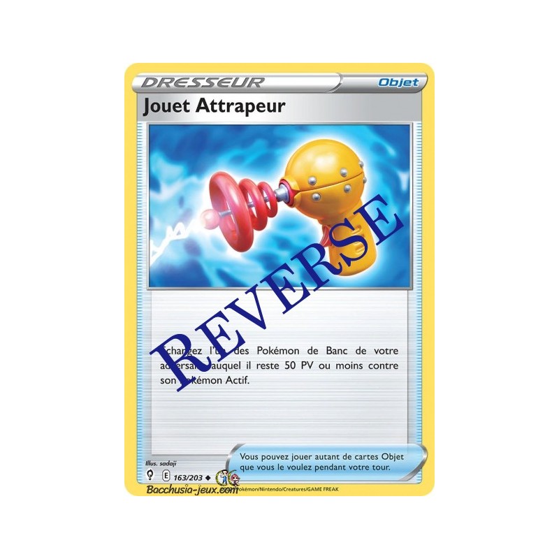Carte Pokémon EB07 163/203 Jouet Attrapeur Reverse