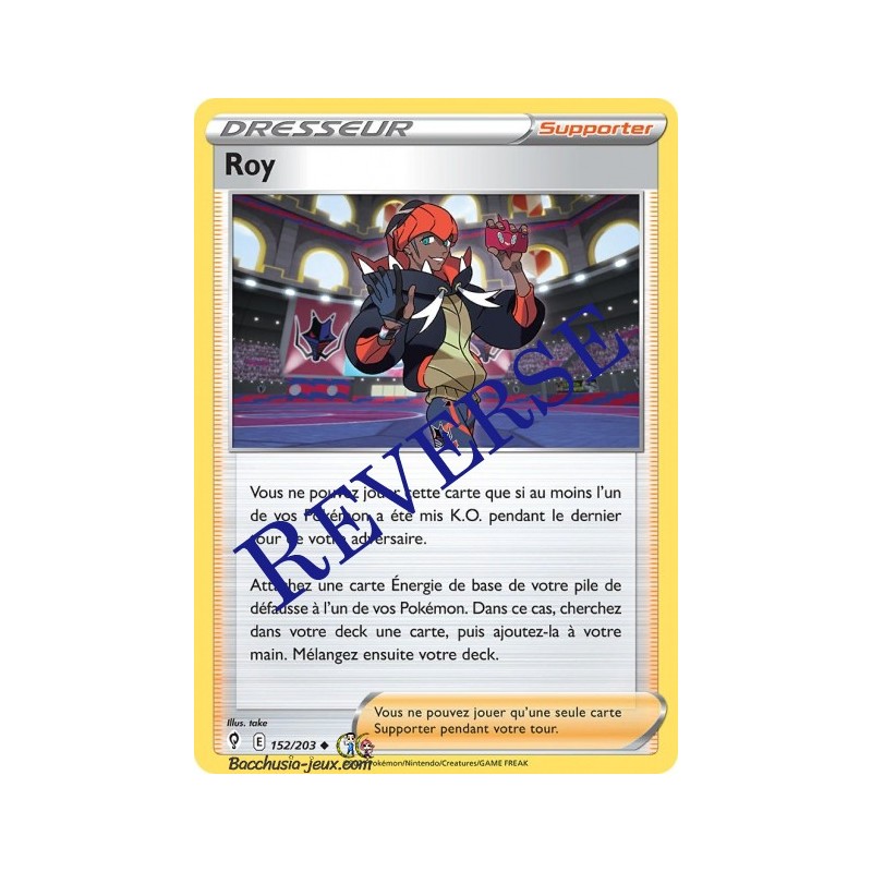 Carte Pokémon EB07 152/203 Roy Reverse