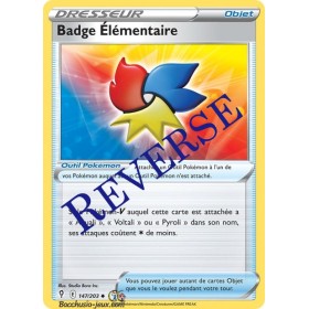 Carte Pokémon EB07 147/203 Badge Elémentaire Reverse