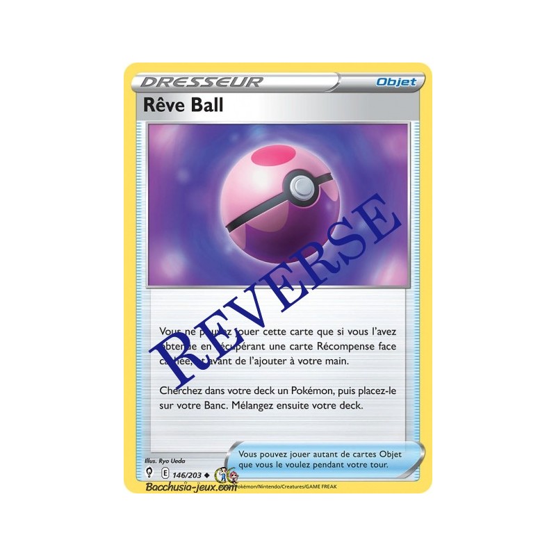 Carte Pokémon EB07 146/203 Rêve Ball Reverse