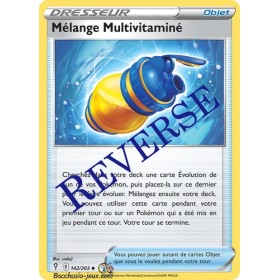 Carte Pokémon EB07 142/203 Mélange Multivitaminé Reverse