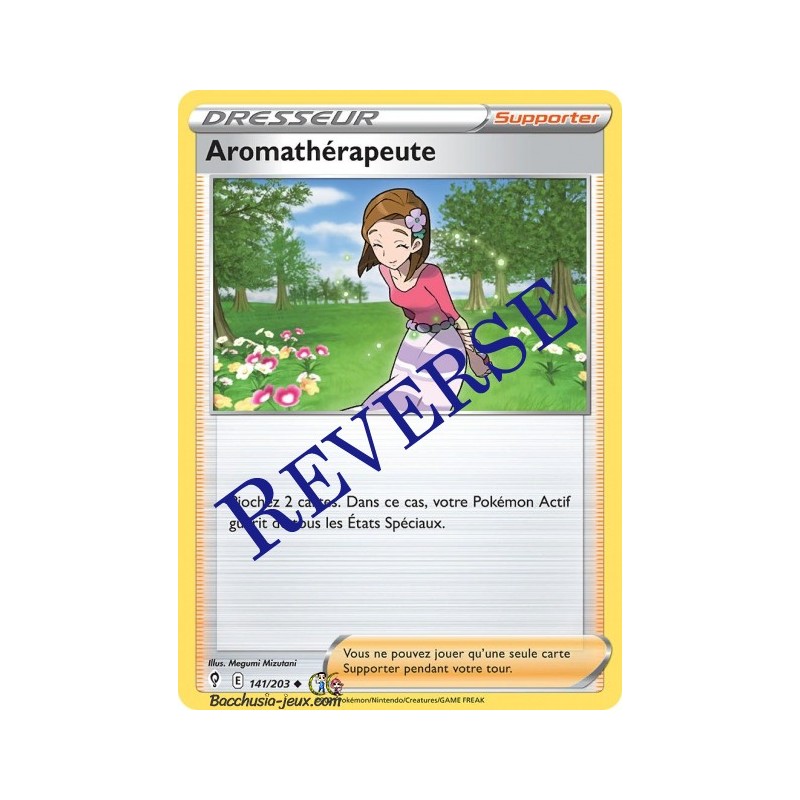 Carte Pokémon EB07 141/203 Aromathérapeute Reverse