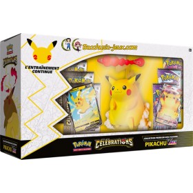 Coffret Pokémon 25 ans Célébrations Pikachu V Max