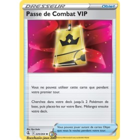 Carte Pokémon EB08 225/264 Passe de Combat VIP