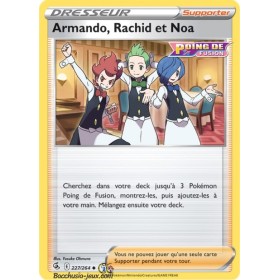 Carte Pokémon EB08 227/264 Armando, Rachid et Noa