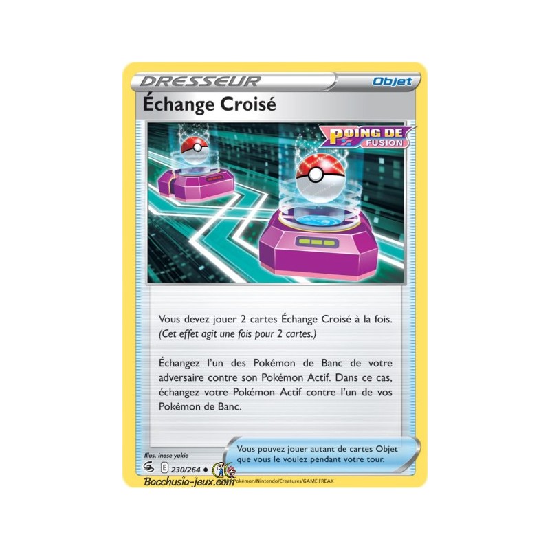 Carte Pokémon EB08 230/264 Echange Croisé