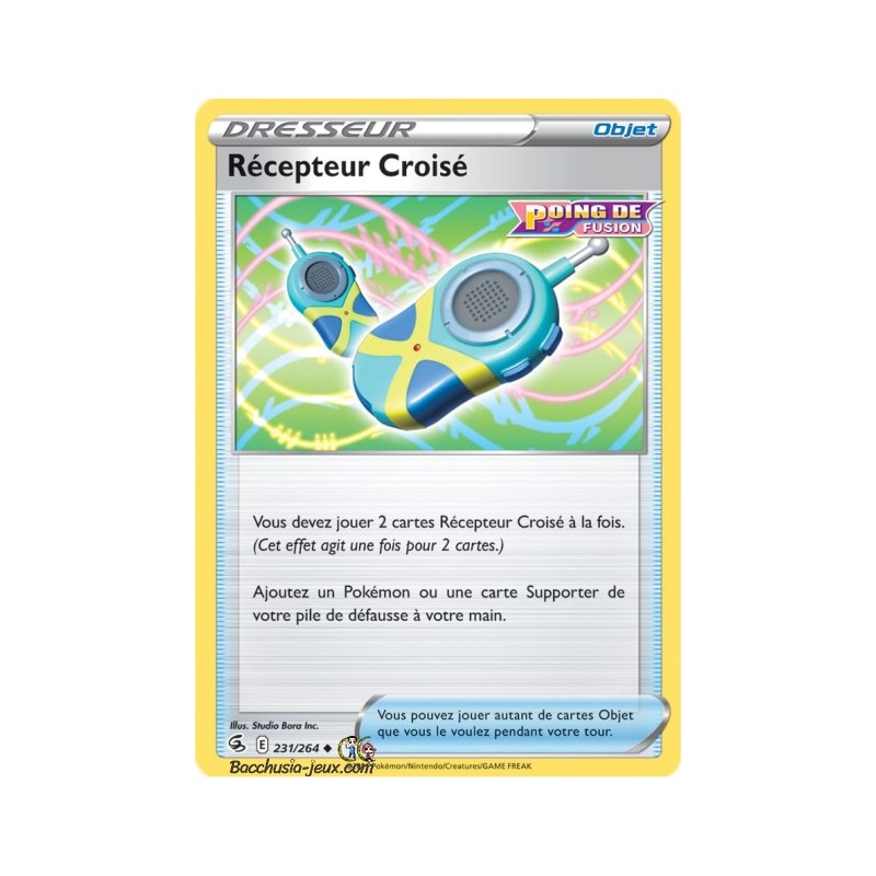 Carte Pokémon EB08 231/264 Récepteur Croisé