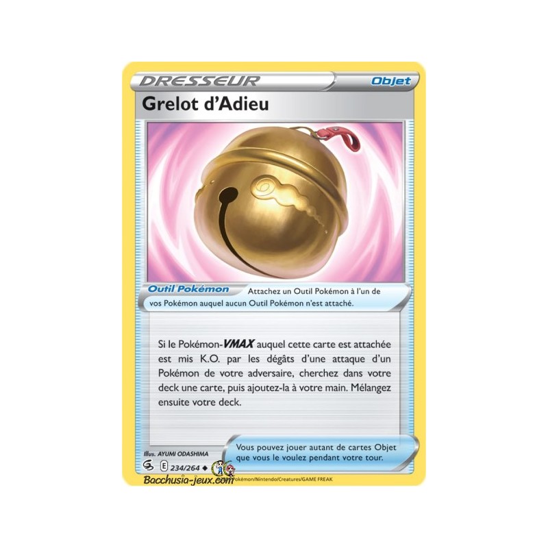 Carte Pokémon EB08 235/264 Grelot d'Adieu