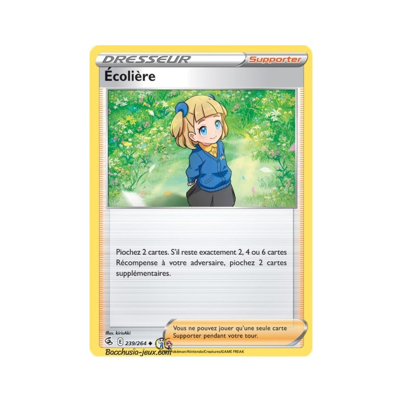 Carte Pokémon EB08 239/264 Ecolière